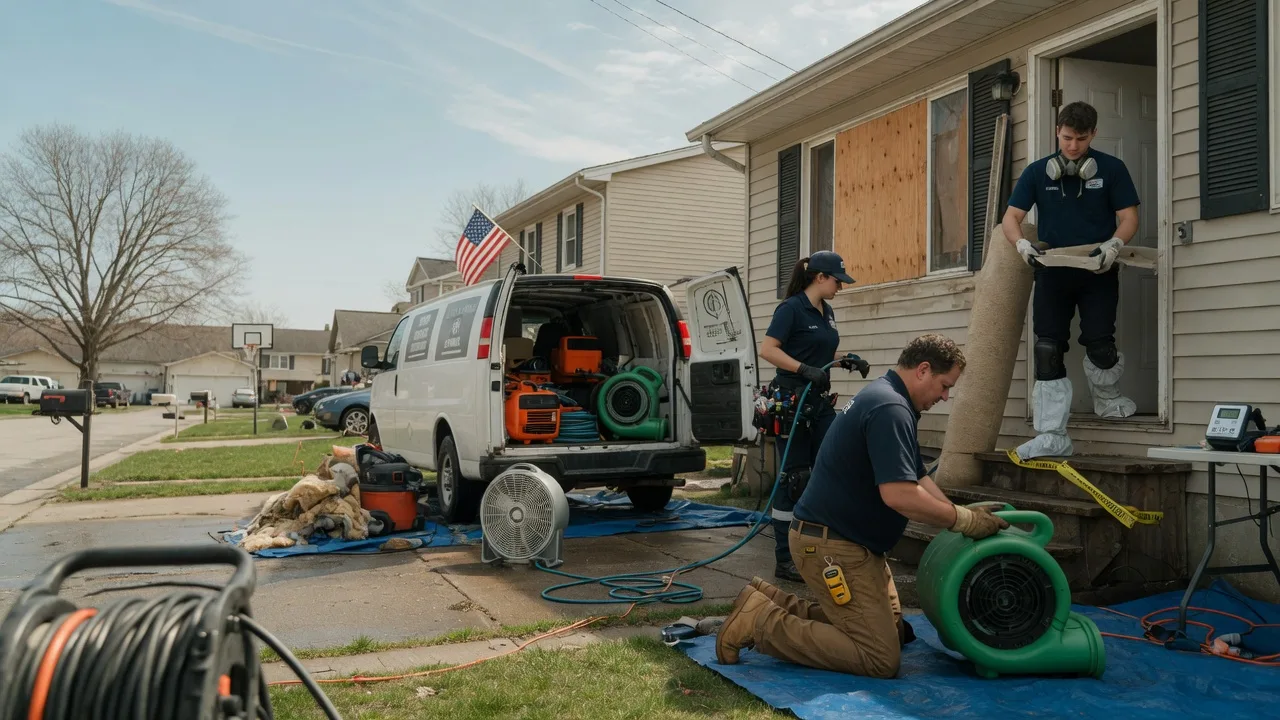 Water Damage Restoration in Vian, OK near me